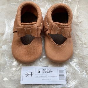Freshly Picked Ballet Flat Bow Moccasin Mini Sole in Zion